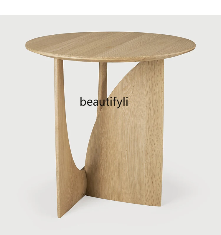 Creative Side Table Bedside Table Modern Minimalist Sofa Small Coffee Table Quiet Style Living Room   Bedroom Small