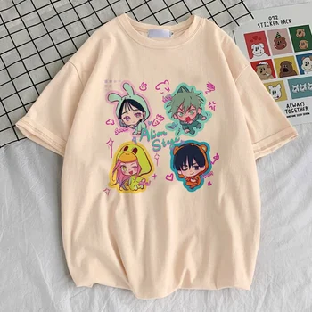 Alien Stage Top Tees Teen Classic Psychedelic 80s Trendy T Shirt Comfortable Digital Korean Clothes Trendy Vintage 2000s 1