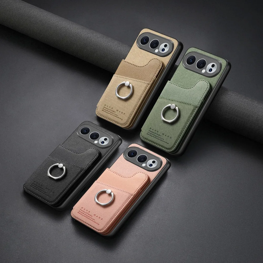 Luxury Leather Card Case with RFID Protection