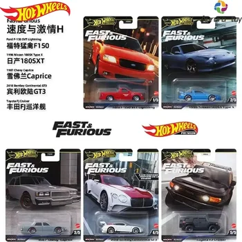 1/64 Hot Wheels Car Model Fast & Furious Series Car Model Hw Alloy Machine Car Culture Model Room Ornament Boy Birthday Gift