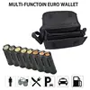Creative Portable Coin Storage Multi Pockets Euro Wallet Waist Bag 8 Slots Euro Coin Holder Cash Money Bill Safe Fanny Pack 1