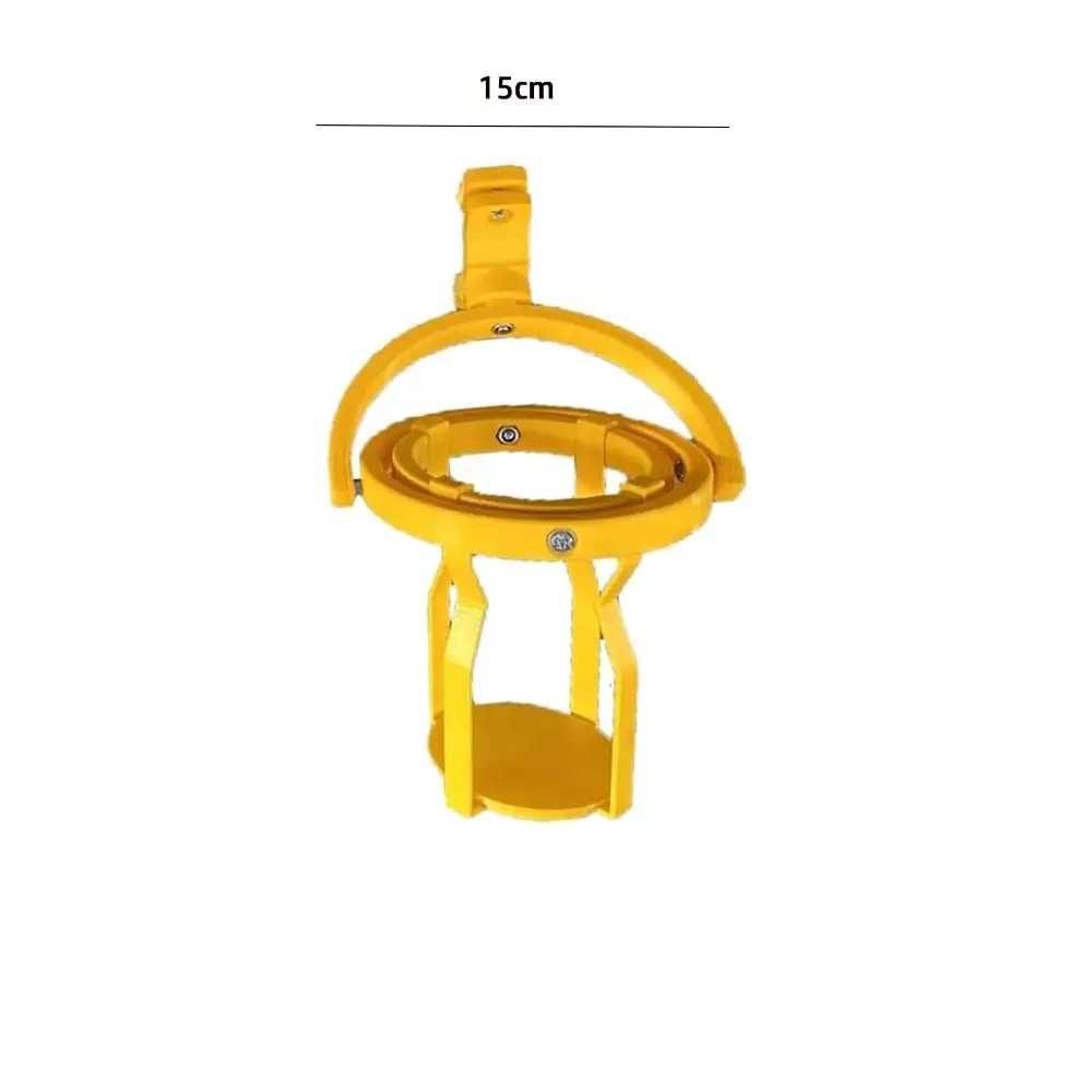 No Spill Gyroscopic Cup Holder Adjustable Clip Hanging 3D Motorcycle Drink Holder Multifunctional Self Leveling Cup Clamp