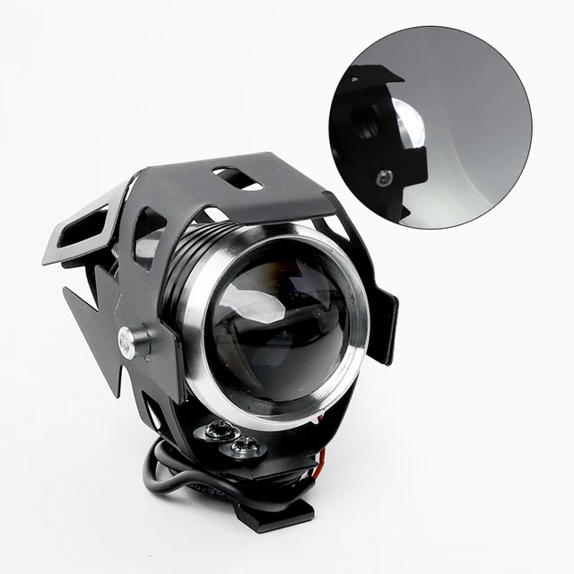 Faro LED Con Clacson Per Kugoo M4 - 2 In 1, Illuminazione Scooter Elettrico