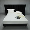 1000TC Egyptian Cotton Fitted Sheet Solid Color Bed Sheet Mattress Cover Elastic Band Fitted Sheet 160x200 180X200 Fit Sheet 1Pc 2