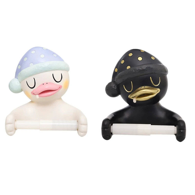 

Мультяшные держатели для туалетной бумаги, настенный подвесной держатель в виде животного, полка для туалетной бумаги, стойка для хранения салфеток в ванной комнате