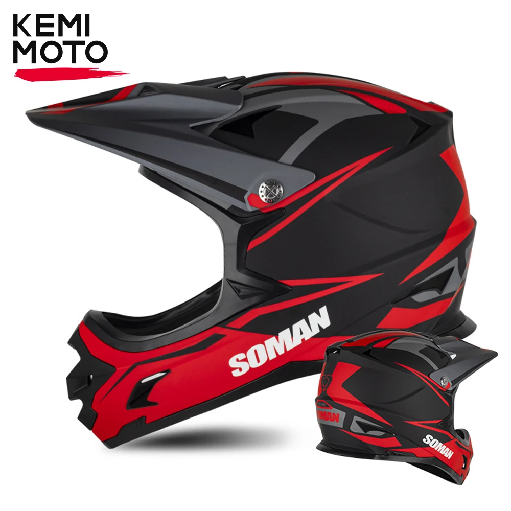 ChildrensMotocrossHelmetOffroadDirtBikeSafetyProtectionFor