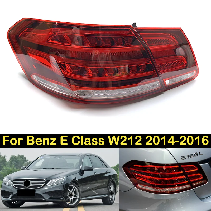 

DECHO LED Taillight For Mercedes-Benz E Class W212 2014 2015 2016 E200 E260 E300 Brake Light Rear bumper taillamps tail light