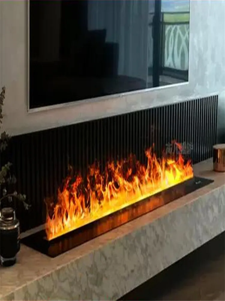 1000 MM L Fake Flame Water Electric Fireplace 3d Steam Vapor Fire Pits