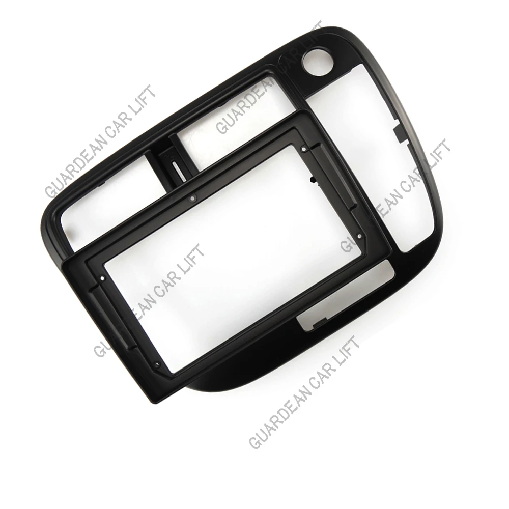 9 inch Car Fascia Radio Panel For 1998-2000 Honda Civic Dash Kit Install Facia Console Bezel Stereo Adapter Plate Trim Cover