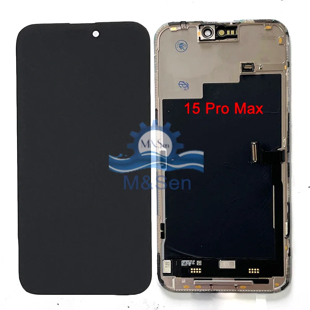 Vero Originale Per Apple Iphone 15 Pro Max A2849 Lcd Frame 15Pro A2848 Schermo Di Visualizzazione Per Apple Iphone 15 Plus A3094 Lcd A Testato