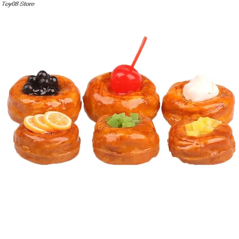 

1 Набор 1:12 миниатюрный кукольный домик тарелка для фруктов поднос для хлеба модель для еды и завтрака игрушечный кукольный домик кухонные принадлежности для декора