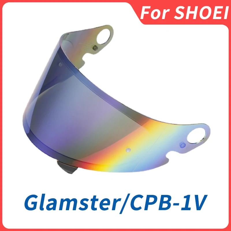 Glamster Cpb-1V Visiera Per Casco Lente Per Moto Casco Retrò Visiera Per Casco Accessori Per Casco Per Shoei Glamster Immagine Reale