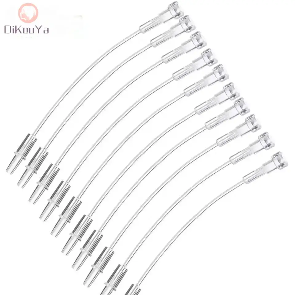 Disposable Catheter Plastic presser foot Suitable For Mesotherapy Gun Beauty Equipment Accessories