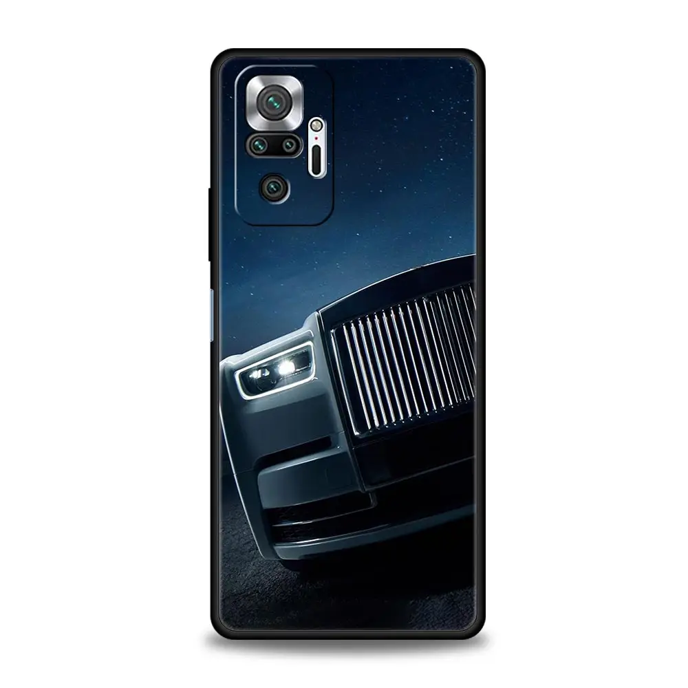 Sleek Sports Car Design Phone Case – Black Cover
