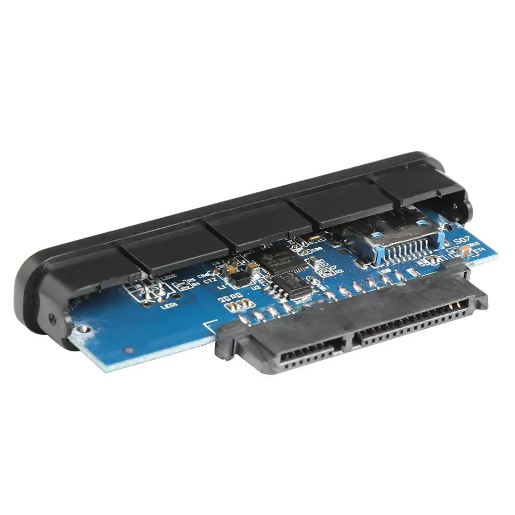 Ʈ PC  ϵ ̺ ũ ڽ, 2.5 ġ USB 3.0, USB 2.0 , 10TB HDD SSD  Ŭ ̽