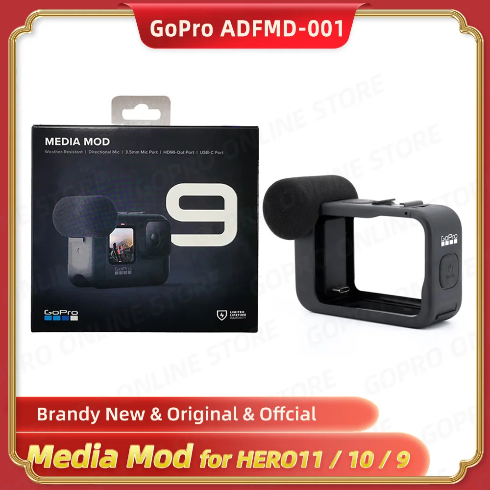 HERO9 Black ADFMD-001 Media Mod - Official GoPro Accessory 