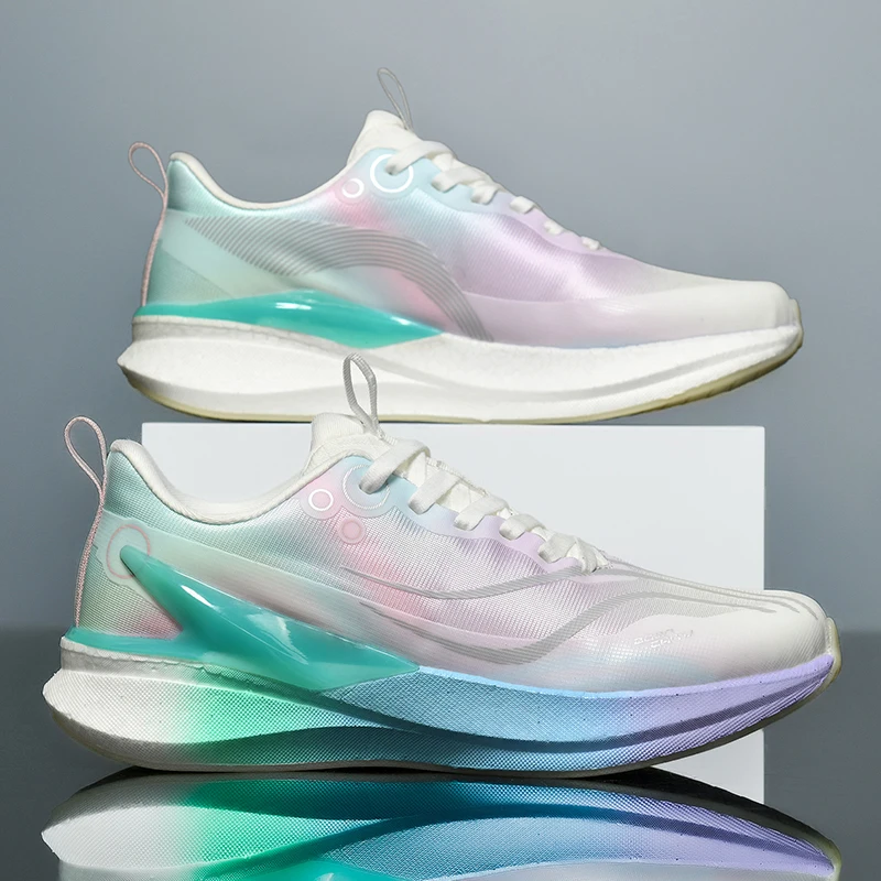 Scarpe da corsa sportive da uomo Carbon Board Specialità Maratona Scarpe da ginnastica antiscivolo atletiche comode e leggere da donna - immagine 5