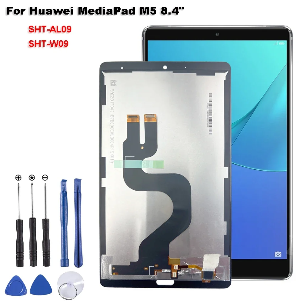 

New AAA+ For Huawei MediaPad M5 8.4" SHT-AL09 SHT-W09 LCD Display Touch Screen Digitizer Glass Assembly Repair Parts