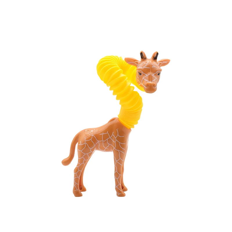 Silentkid Telescopic Tube Versatile Dog Giraffe Anti Stress Fidget Toys
