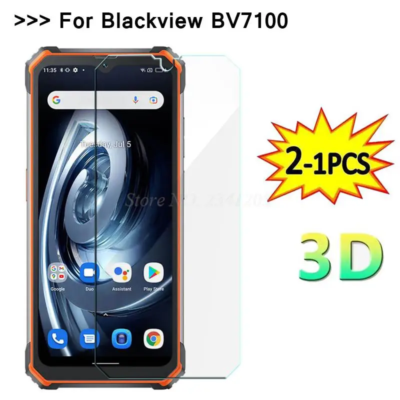 2-1 Pz Vetro Temperato Per Blackview Bv7100 Pelicula Vetro Protettivo Per Cristal Blackview Bv7100 Bv 7100 Pellicola Proteggi Schermo