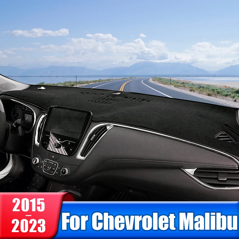 

Car Dashboard Cover For Chevrolet Malibu XL 2015 2016 2017 2018 2019 2020 2021 2022 2023 Sun Shade Non-slip Pad Accessories
