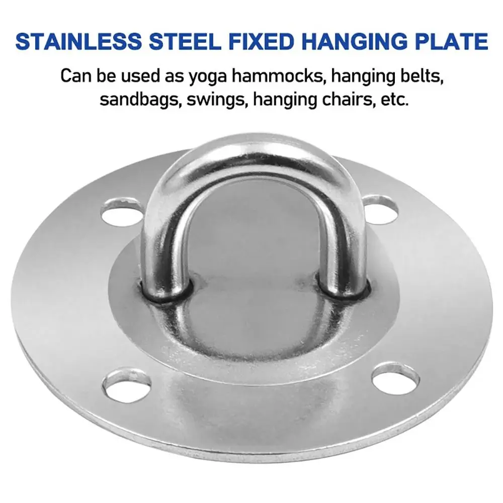 Stainless Steel Swing and Hammock Mounting Anchor Hook Set description 4