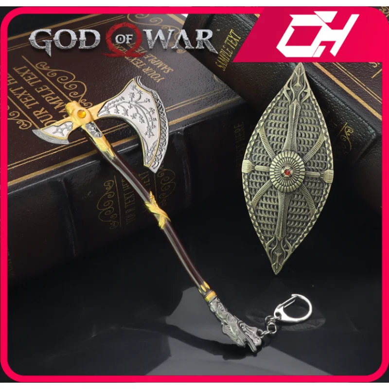 Game God of War 5 Ragnarok Keychains Thor's Hammer Mjolnir Kratos Blades of  Exile Leviathan Axe Weapon Pendant Keyring Jewelry - AliExpress