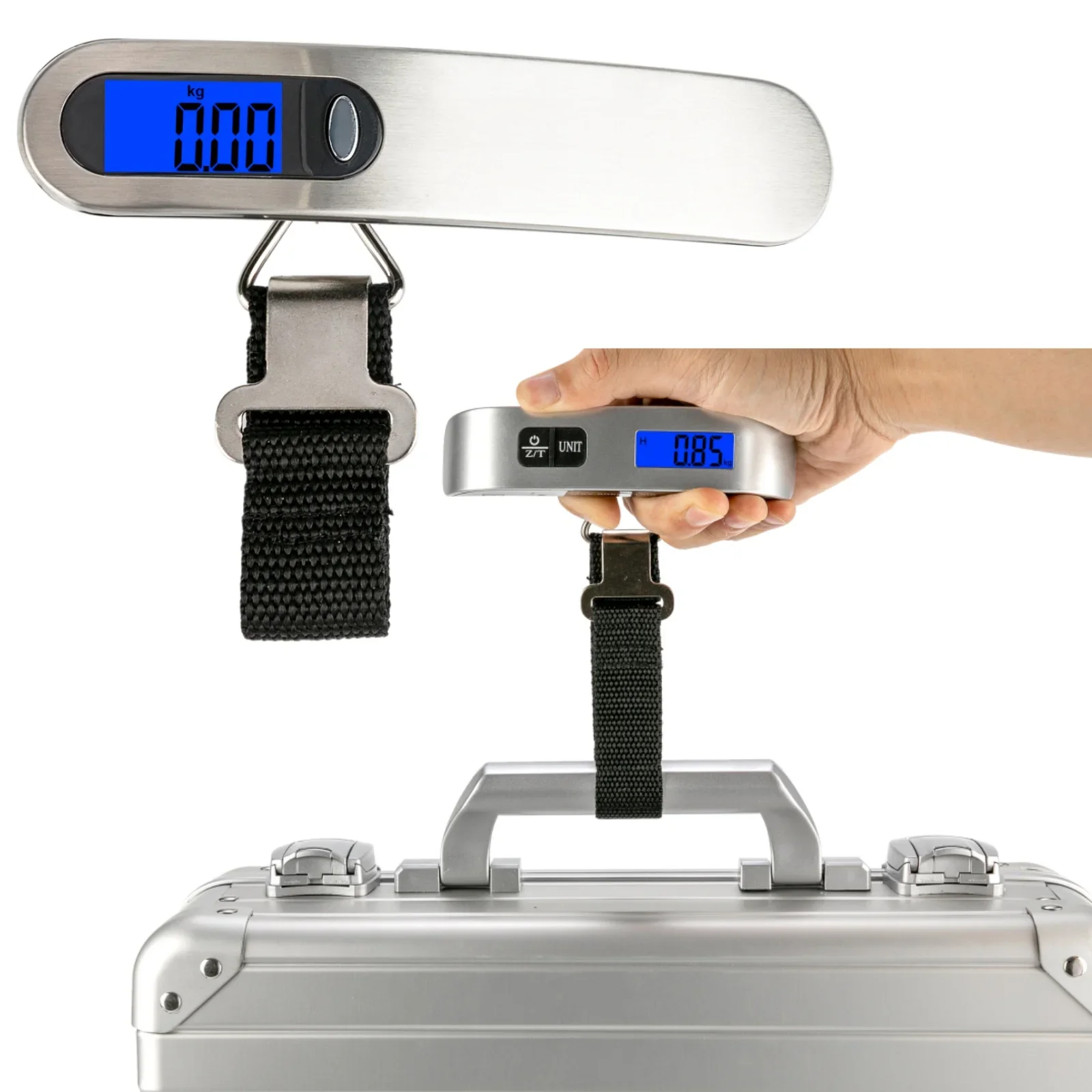 수하물 무게 50kg 디지털 전자 저울, 기내 반입, 쇼핑 낚시 여행 수하물 및 가방, 야외, 공항, 슈퍼마켓