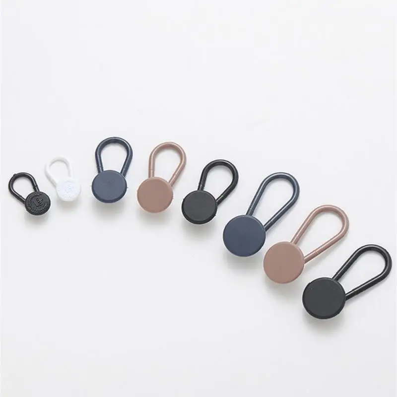 1/4/8/12Pcs 15mm 18mm Easy-Adjus No-Sew Jean Waist Extenders - Adjustable Pants Button Expanders Adds 1-1.4 Inch Unisex 4