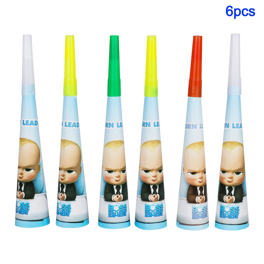 Hochwertige Baby Boss Junge Geburtstag Party Ballon Dekoration Geschirr Set Baby Dusche Hintergrund Maske Hut Komplette Feier – Detail 9