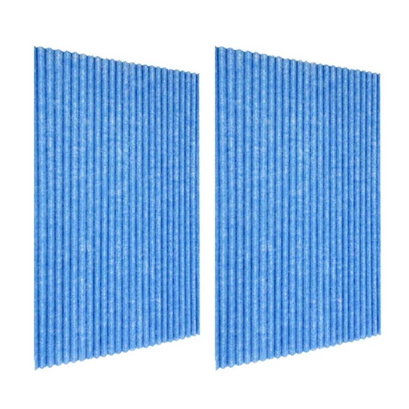 2X Adatto Per Daikin Filtro Purificatore D'Aria Schermo Mc70Kmv2 Mck57Lmv2 Bac006A4C Elemento Filtrante Pieghettato