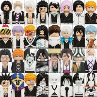 Bleach Jujutsu Kaisen Building Blocks Itadori Yuji Gojo Satoru Ryomen Ichigo Mini Action Figure Accessories Christmas Gifts 1
