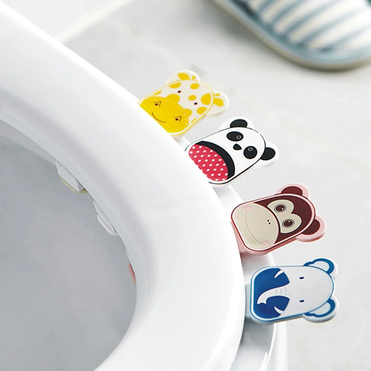 Cartoon Lift Toilet Seat Handle