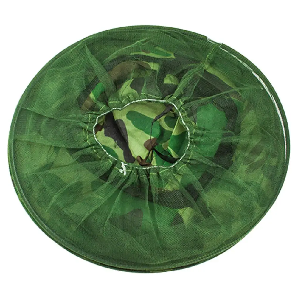 Beekeeping Tools Accessories Protective Hat Outdoor Camo Mosquito Insects Mesh Net Cover Head Face