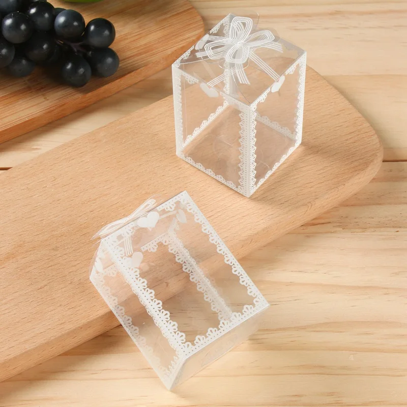10pcs Transparent PVC Packing Boxes for Birthday, Wedding, Valentine, and Party Favors,... - SKU TPPB1212 - UGI Packaging