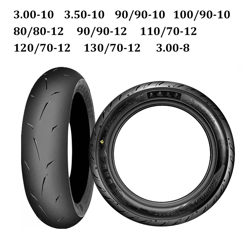 3.00-10 /3.50-10 90/90/90-10 100/90/90-10 80/80/70-12 90/90/70-12 110/70/70-12 120/70/70-10 130/70/90-12 3.00/70-8 Pneumatici Per Vuoto Per Veicoli El