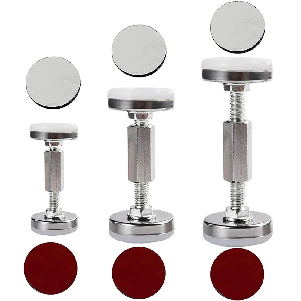 Adjustable Bed Stabilizer Wall Furniture Fixed Bracket Stainless Steel Fixer Support Anti-shake Mute Hardware bed stabilizer bracket