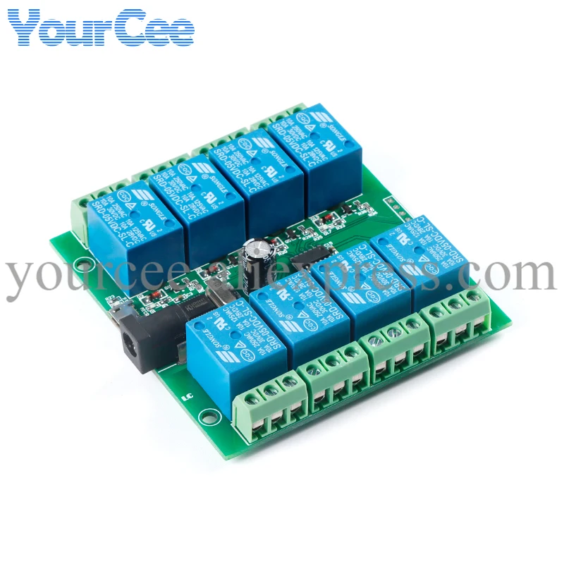 Control Relays & Machine Tool Relays 1/2/4/8 Channel USB Relay Module ...