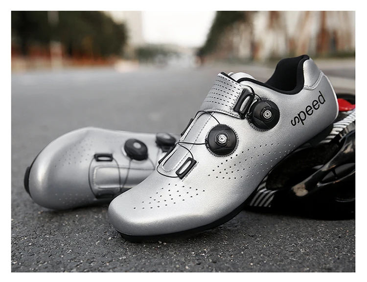 2023 neue Männer Fahrrads chuhe leichte und atmungsaktive Road Lock Radsport Renn schuhe SPD Speed Radsport Sportschuhe Größe 38-47 – Detail 16