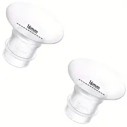 Breast Pump Flange Sizing Kit with Silicone Inserts - 11 Sizes Available (16)
