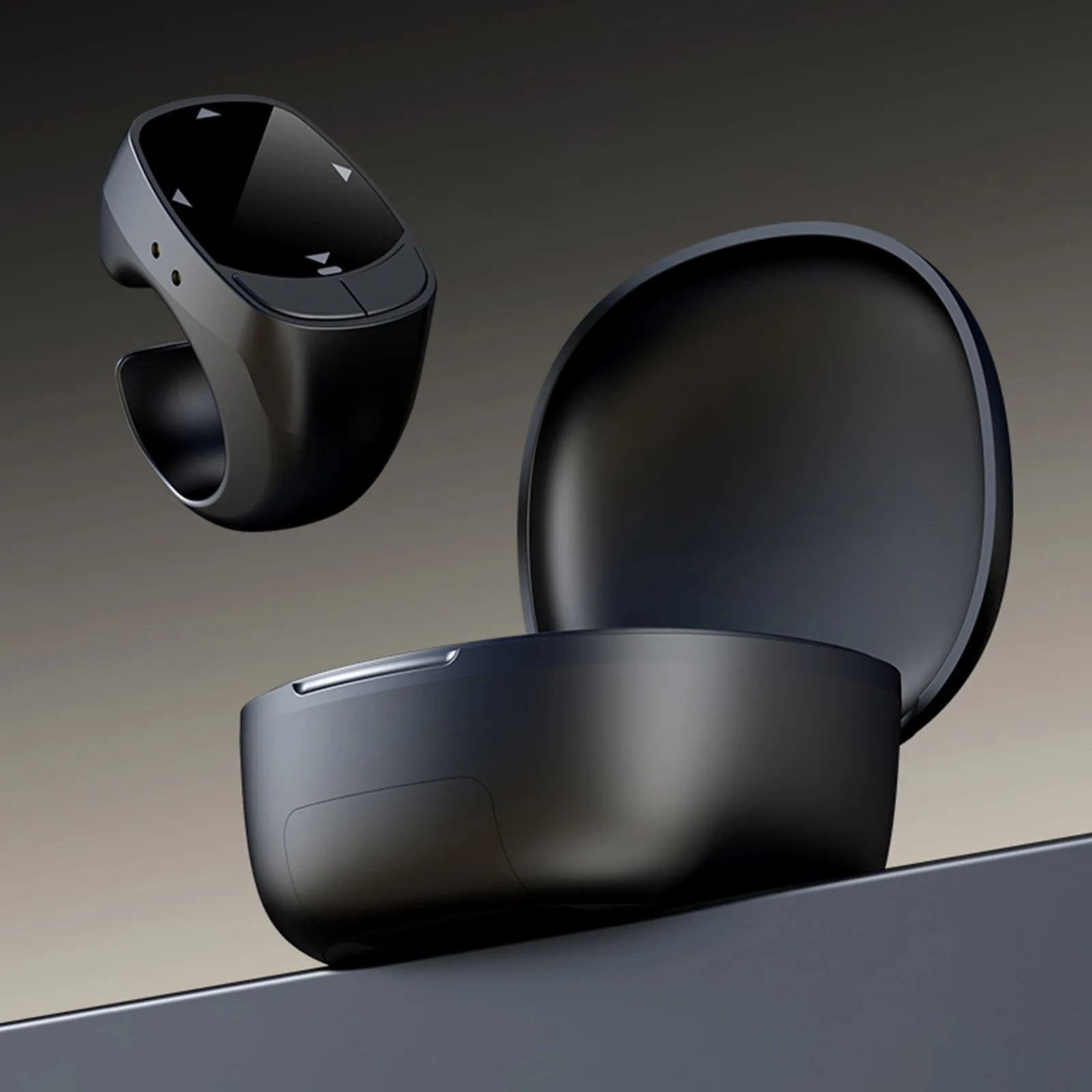 Page Turner Clicker BT Camera Video Recording Remote Remote Scrolling Ring Touch Screen Page Turner for iPhone Android Tablet