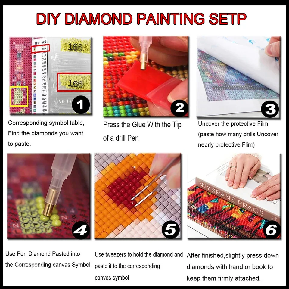 Rahmenlose Blindbox mit Diamant-Malerei, Mystery Box mit Strass-Bild, 5D DIY Diamant-Stickerei, Mosaik-Handarbeit, Geschenke – Detail 2
