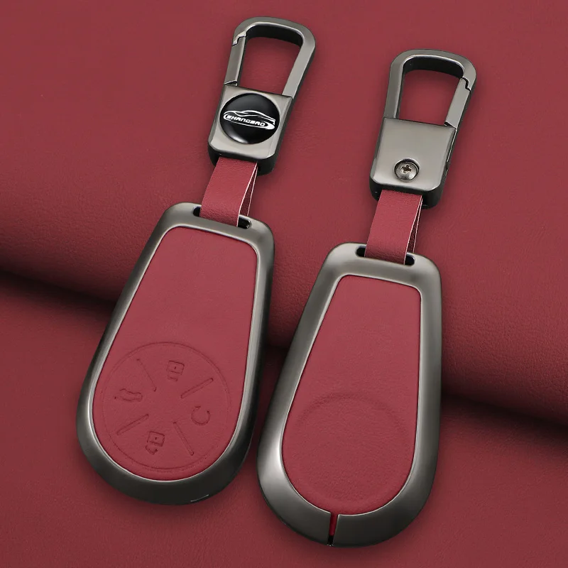 Deluxe Car Key Fob Protector with Keychain Attachment
