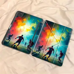 Soccer Match Premium Tablet Case with Holder and Cover - iPad 5th 6th 9.7 (Mix02)
