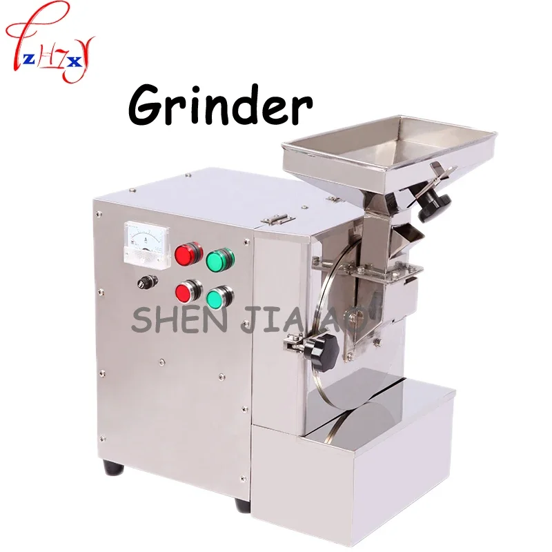 

10-40kg/h Stainless Steel Grinding Machine Grease Oily Grinder Commercial Peanut Sesame Almond Walnut Pumpkin Mill Machine 220V