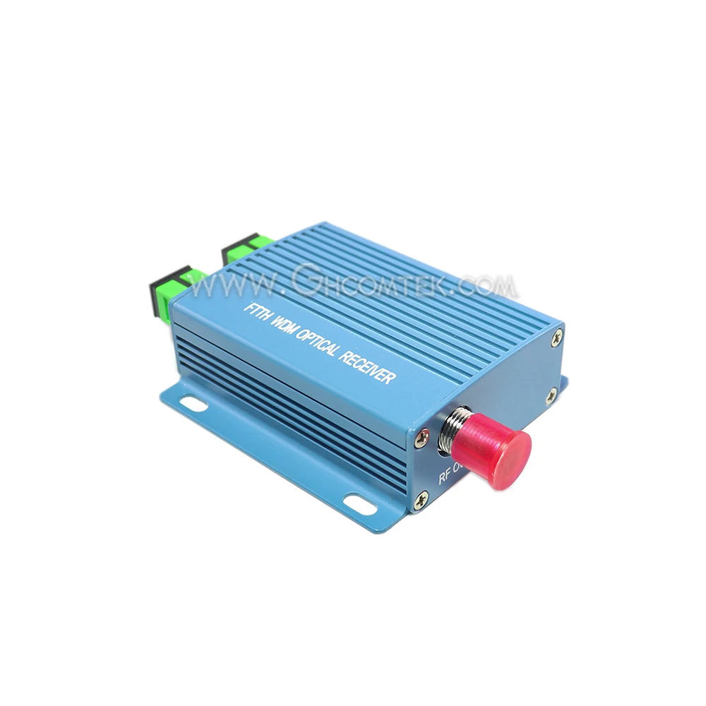 Mini CATV FTTH Passive Receiver Fiber Optical WDM Node RF Converter Triplexer Minimode Indoor 1310nm/1490nm/1550nm Without power 10 100 1000base t to wdm bi directional smart fiber converter 1310nm 60km