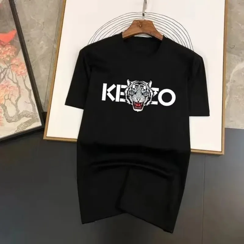 T-shirt nuovo stile 2026, magliette da uomo di alta qualità, abbigliamento sportivo in cotone - immagine 2