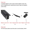 QIUBOSS Modern Magnetic Track Lights Embedded LED Spotlight Downlight Living Room Without Main Light Lighting Grille Lamp Series 4