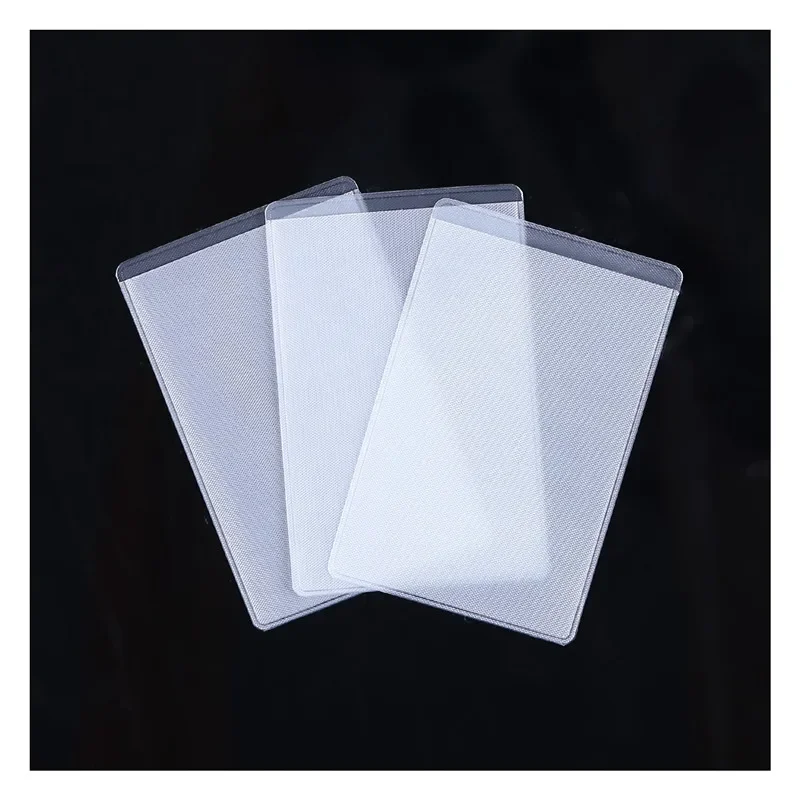 Clear Social Security Card Protector Sleeves  PVC ID Holders For License,  Cards, Family & Student Use Social Security Card Sleeve