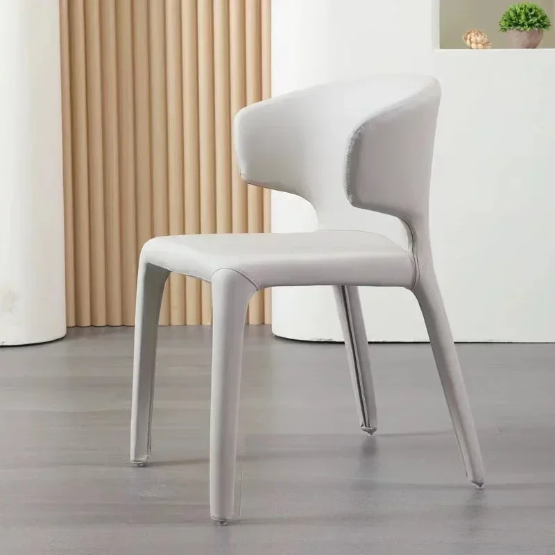 Apartment Designer Dining Chair Indoor Library Metal Waiting Chairs Office Regale Cadeiras De Jantar Dining Table Furnitures